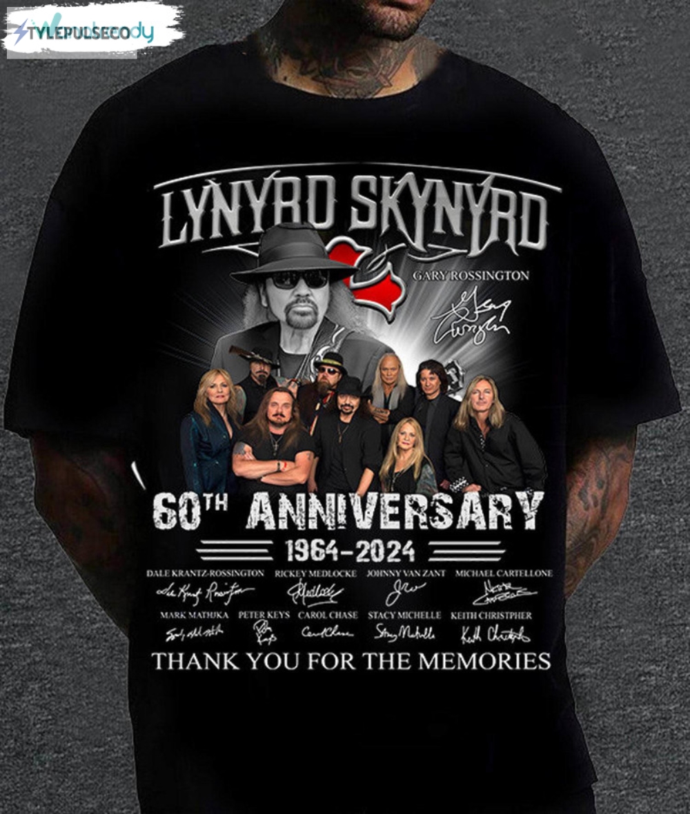 Vintage Lynyrd Skynyrd Tour Shirt Lynyrd Skynyrd Music Short Sleeve Long Sleeve