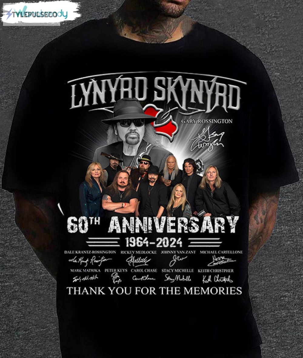 Vintage Lynyrd Skynyrd Tour Shirt Lynyrd Skynyrd Music Short Sleeve Long Sleeve 